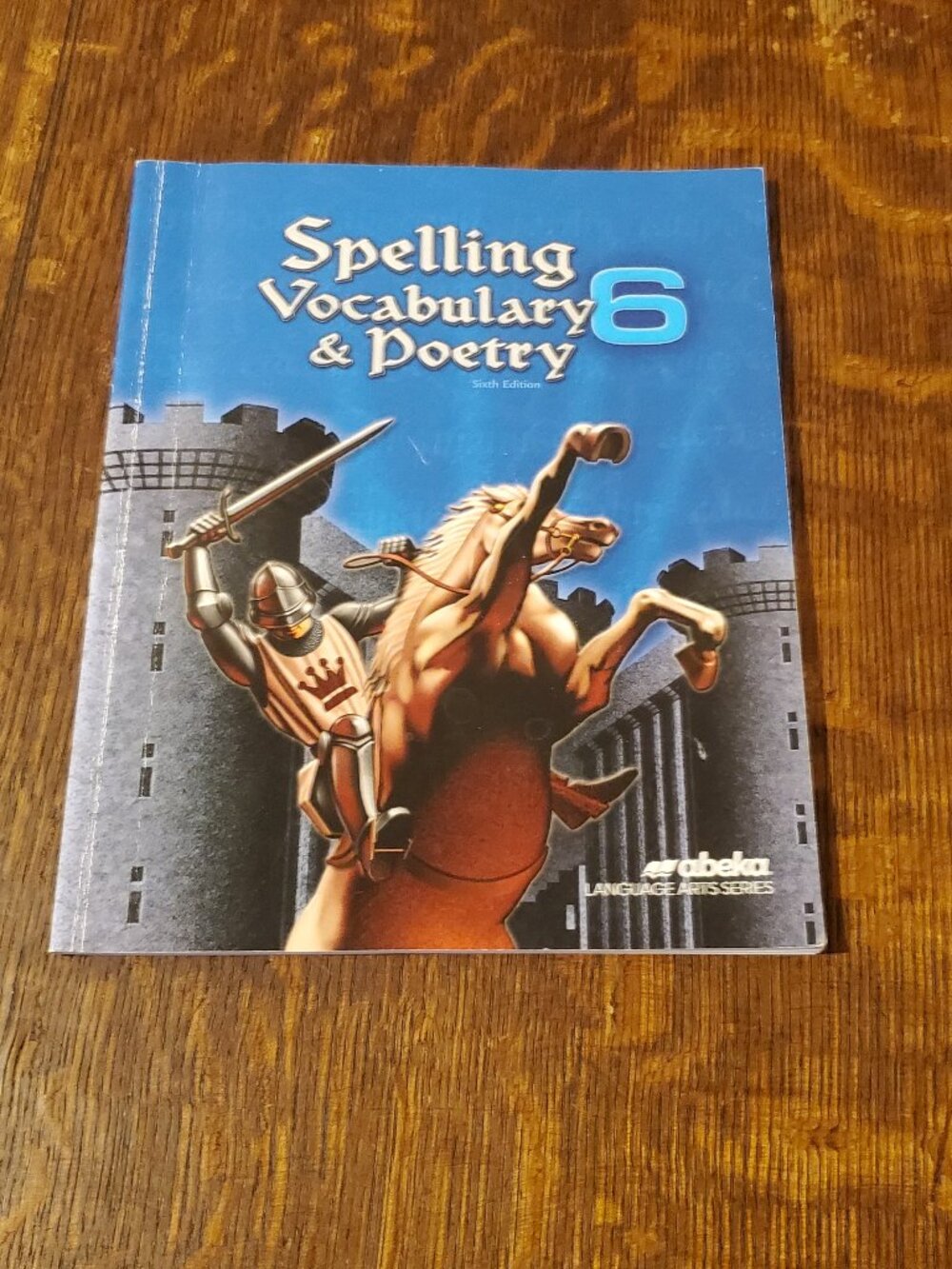 Abeka Spelling Vocabulary and Poetry 6 Language Arts Grade 6